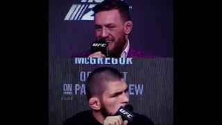 This was no trash talk it was much darker than that #khabibnurmagomedov #mma #rivals #conormcgregor