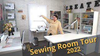 My Sewing Room Tour - Sewing Studio Tour 2022