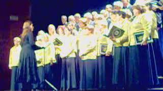 Claudia Rolando conducting Choir Santa Cecilia 2009