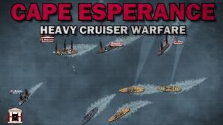 The Battle of Cape Esperance, 1942: Heavy Cruiser Warfare - Animated