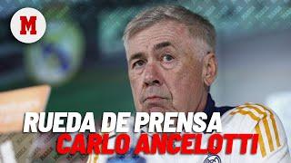 EN DIRECTO I Rueda de prensa de Carlo Ancelotti ,en vivo