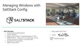 SaltConf 2021 - Managing Windows with SaltStack Config