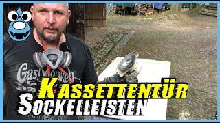 Sockelleisten selber machen‍‍Kassettentür restaurieren