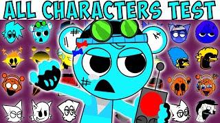 ALL CHARACTERS TEST | FNF Character Test | Gameplay VS Playground