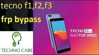 tecno f1,f2,f3  frp bypass  | android 7