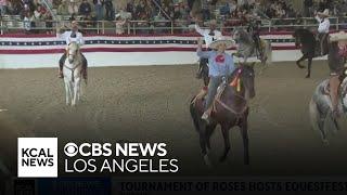 Tournament of Roses hosts "EquestFest" in Burbank ahead of Rose Parade