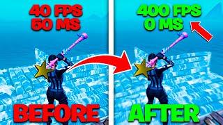 IMPROVE FPS & 0 INPUT DELAY In Fortnite!| 400+ FPS!| ( Performance mode & Nvidia Inspector!)