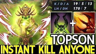 TOPSON [Pugna] Instant Kill Anyone with Dagon 5 + Decrepify Dota 2