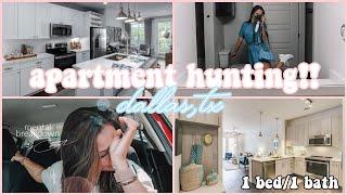 APARTMENT HUNTING IN DALLAS, TX | rent prices & tours | 1 bed 1 bath