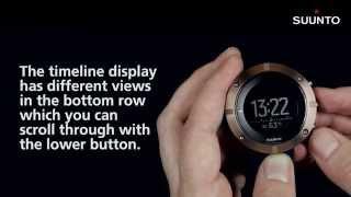 Suunto Kailash - Changing views and displays