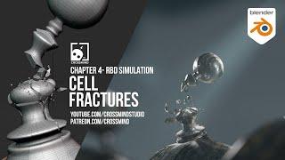 Breaking things with Cell Fracture in Blender - RBD  Simulation -Last Chapter