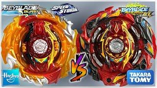 World Spryzen Limited United-SP VS World Spriggan HASBRO vs TAKARA TOMY Beyblade Burst Surge Battle