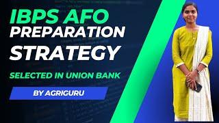 IBPS AFO Preparation Strategy Of Subhashani Selected In Union Bank