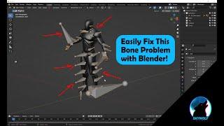 Easy Fix for Unreal to Blender Rig Bones Orientation