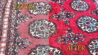 How to Wash your Persian Carpet at home without damaging it.