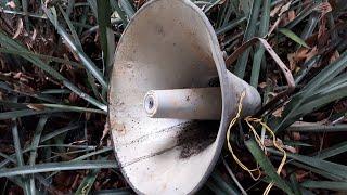 Restoration CENTURY speakers broken old - restore ancient antique speakers