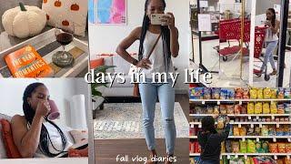 days in my life  fall grocery shopping, coffee date with friends, reading vlog, Target haul