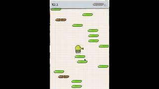 Playing doodle jump