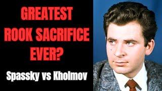 Best Chess Games of All Time: Greatest Rook Sacrifice