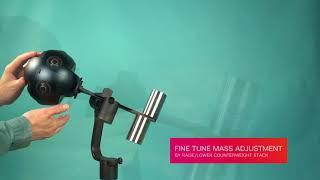Setup and Balancing for the Insta360 Pro 360 Camera with MOZA Guru 360 Air