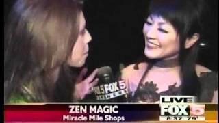 Zen Magic Show starring Ai and YuKi, Live on FOX 5 Las Vegas @ 6:30am, Aug 2, 2010