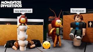 QUIERO IR AL BAÑO MOMENTOS DIVERTIDOS (ROBLOX)