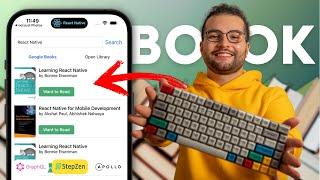 Let's build a Books App with React Native (tutorial for beginners) 