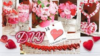 DIY ИДЕИ ДЕКОРА НА ДЕНЬ ВЛЮБЛЕННЫХ. Valentine's day ideas