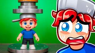 Gara vs HYDRAULIC PRESS!!!