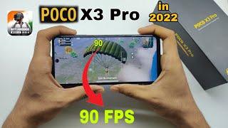 POCO X3 Pro 90 FPS BGMI Test With FPS meter | (SD 860) In 2022?