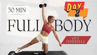 Full body Home Workout | Build Strength & Burn Fat | With Dumbbells