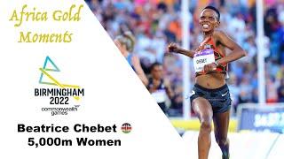  Beatrice Chebet Wins Gold | 5,000m Women | 2022 Commonwealth Games