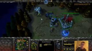 Foggy vs Hawk (Last Refuge) - Huntress Push - Pro Warcraft 3 Replays Commentary #1