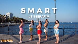 【ONE TAKE】Le sserafim ''Smart'' K-pop Dance Cover ! CRAY6IX from Cyprus