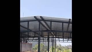 fabrication shade|Om Sai fabrication work,#viralvideo #viral #shortvideo