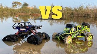 Wltoys 12427 vs Chain Tyre Rock Crawler | RC Rock Crawler | Wltoys Buggy