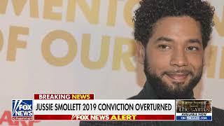 Illinois Supreme Court overturns actor Jussie Smollett's 2019 hate crime hoax conviction.