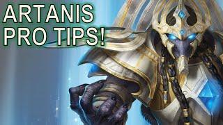 10 Pro Tips for playing Artanis! | Starcraft II Co-Op