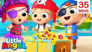 We are Pirates, AARRR!!! + More Little Angel Kids Songs & Nursery Rhymes