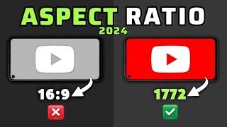 Nobody will tell you about this | NEW Youtube Aspect Ratio