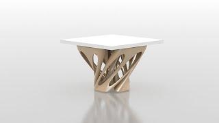 Parametric Furniture Design Grasshopper Tutorial (weaverbird)