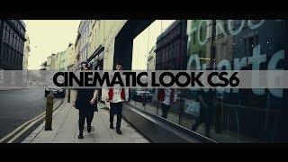 Cinematic look QUICK! - Premiere Pro CS6