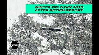 Winter Field Day 2023 After Action Report & POTA K-8855 Activation