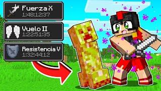 Paso MINECRAFT pero los MOBS que MATO dan EFECTOS ESPECIALES  Invictor RETO #12