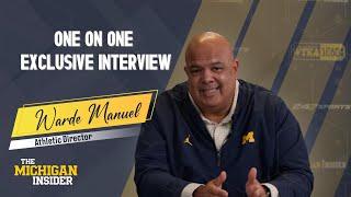 The Michigan Insider LIVE with Michigan AD Warde Manuel - Dusty May, NIL, NCAA timeline, & more