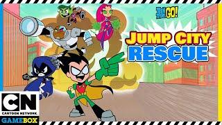 Teen Titans Go GamePlay | Jump City Rescue - Full Game | Cartoon Network Games