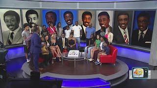 Wayne Dawson's family stops by FOX 8 to celebrate his 40 years on TV