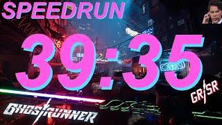 Ghostrunner In Under 40 Minutes (39:35 Ghostrunner Speedrun Any% Inbounds)