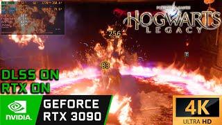 Hogwarts Legacy | RTX 3090 24 GB + i7 12700K 5.0GHz [4K Ultra settings DLSS - ON Quality; RTX - ON]