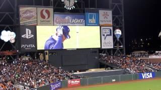 White People's Reaction to Mexican Song "El Mechon" at Giants Baseball Game (San Francisco CA)